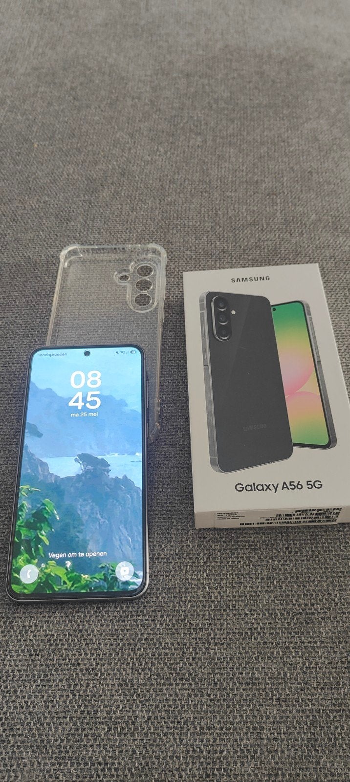 Samsung Galaxy A56 5g 128GB, Ophalen, Zwart, Zo goed als nieuw, 128 GB