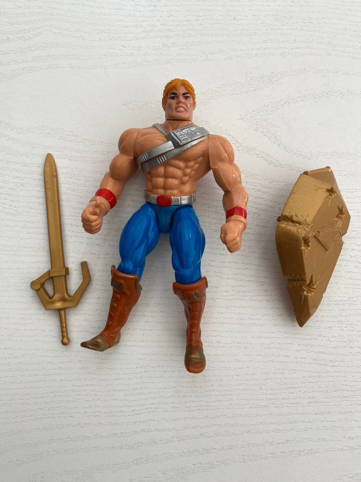 Battle Punch He-Man motu masters of the universe motu, Ophalen of Verzenden, Gebruikt