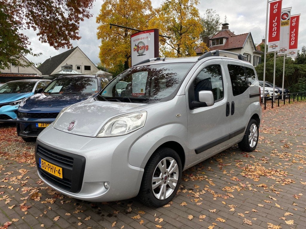 Fiat QUBO 1.4 DYNAMIC / AIRCO / TREKHAAK / ELEK. RAMEN / RAD, 15 km/l, 4 cilinders, 400 kg, Origineel Nederlands