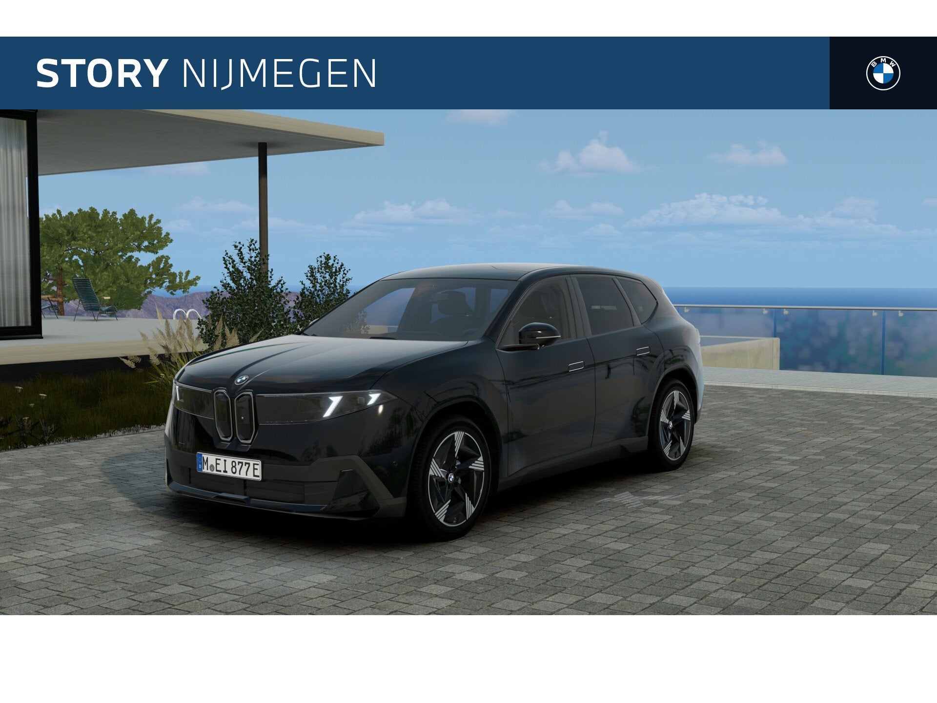 BMW iX3 40 eDrive / Trekhaak / Stuurverwarming / Stoelverwar, Automaat, Achterwielaandrijving, Zwart, Stoelverwarming