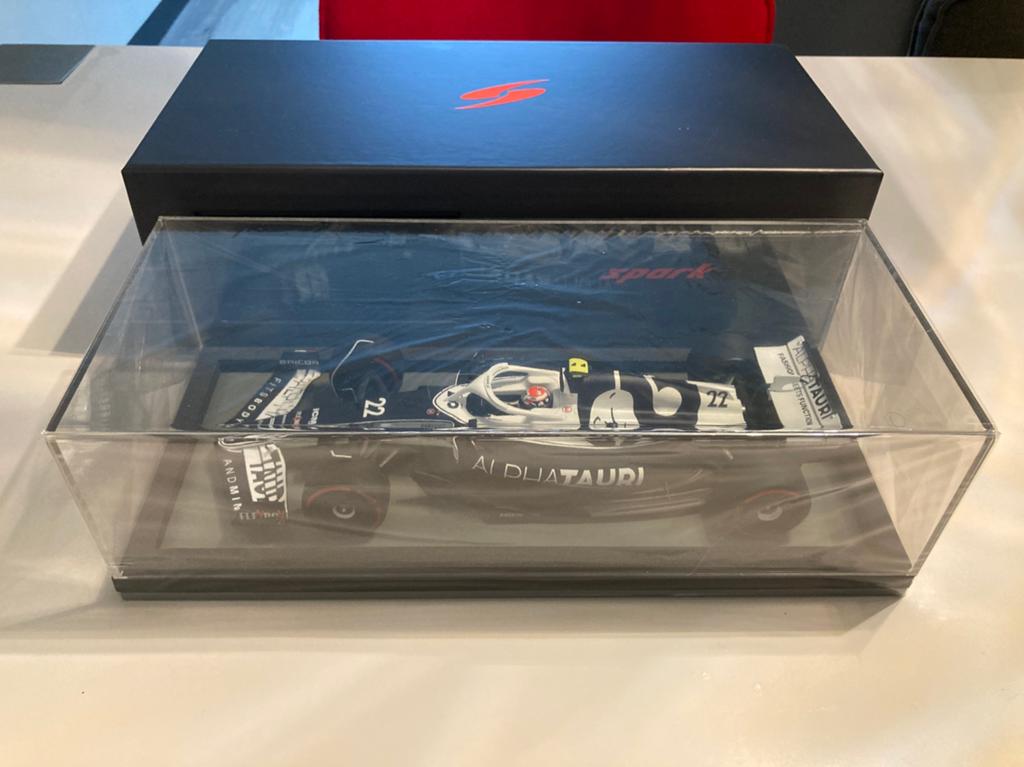 Yuki tsunoda Alphatouri at03 bahrein gp 2022, Ophalen of Verzenden, Nieuw, Formule 1