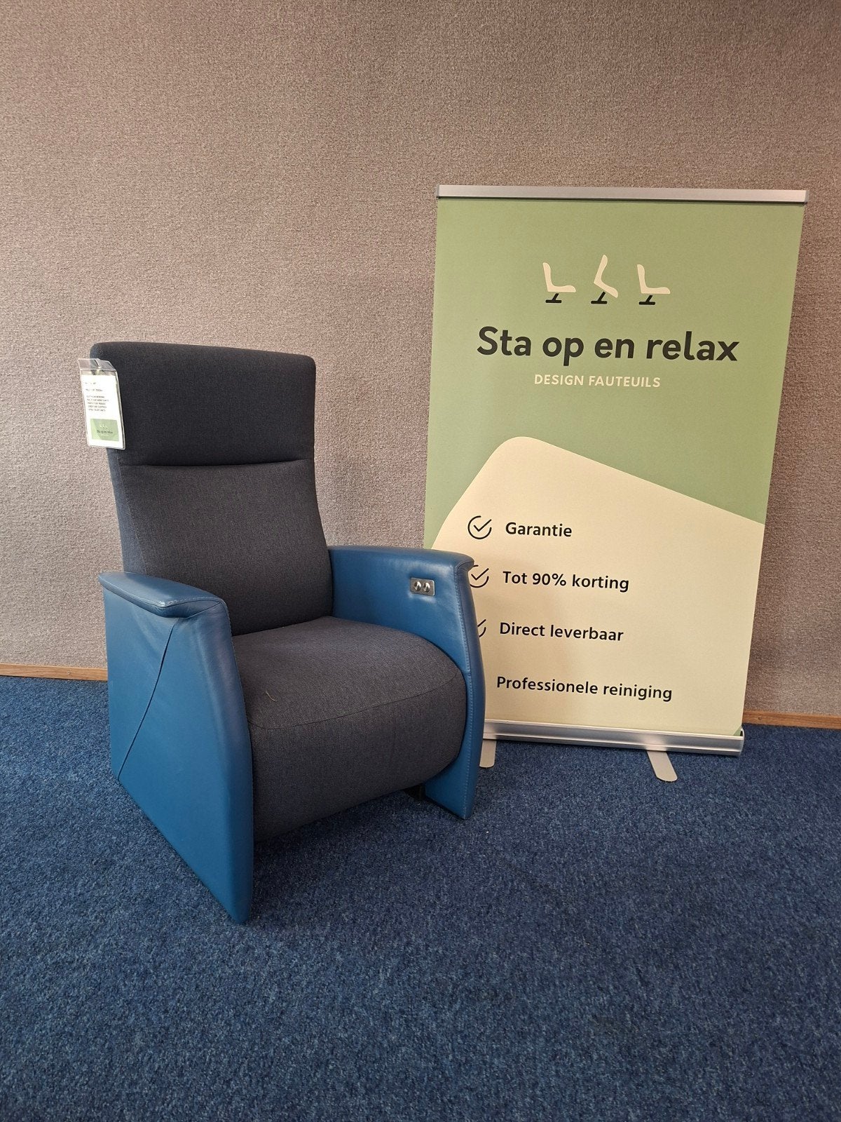 sta op relax fauteuil Prominent Toscana Extra luxe Als Nieuw, Hoofdstraat 60 Schijndel, Ophalen of Verzenden, Zo goed als nieuw