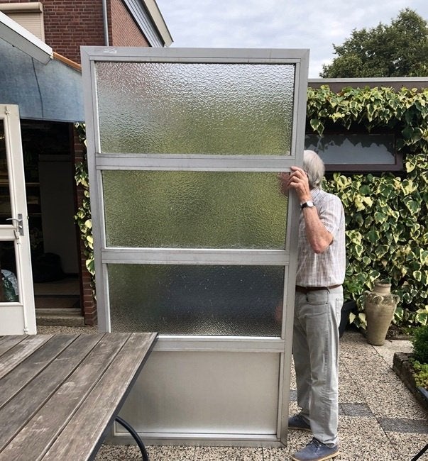 Aluminium terrasafscheiding, Ophalen, Gebruikt, Minder dan 3 meter, Aluminium