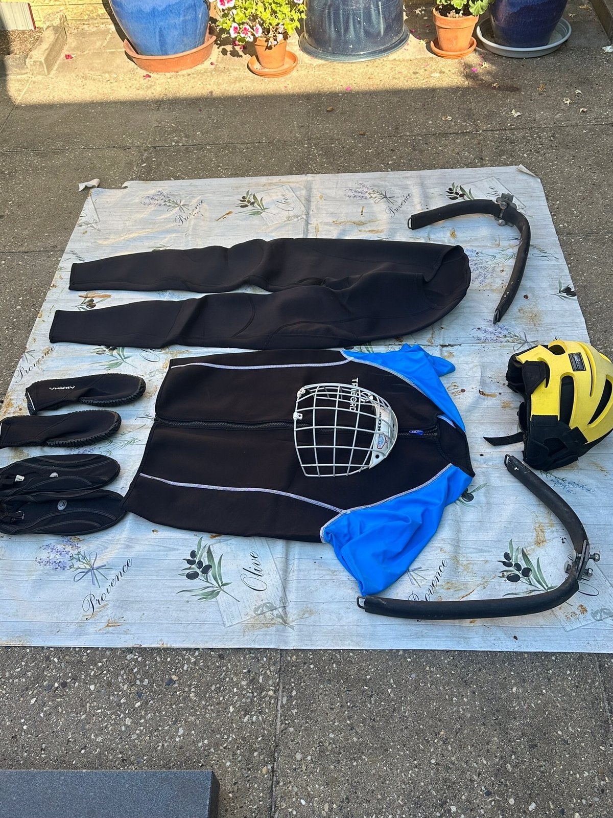 Kano mat. masker helm ( polokano, ) steunen voor Imperiaal, Ophalen, Zo goed als nieuw, Overige typen