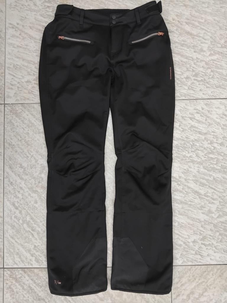 Brunotti softshell skibroek zwart maat L, Zwart, Ophalen of Verzenden, Zo goed als nieuw, Brunotti