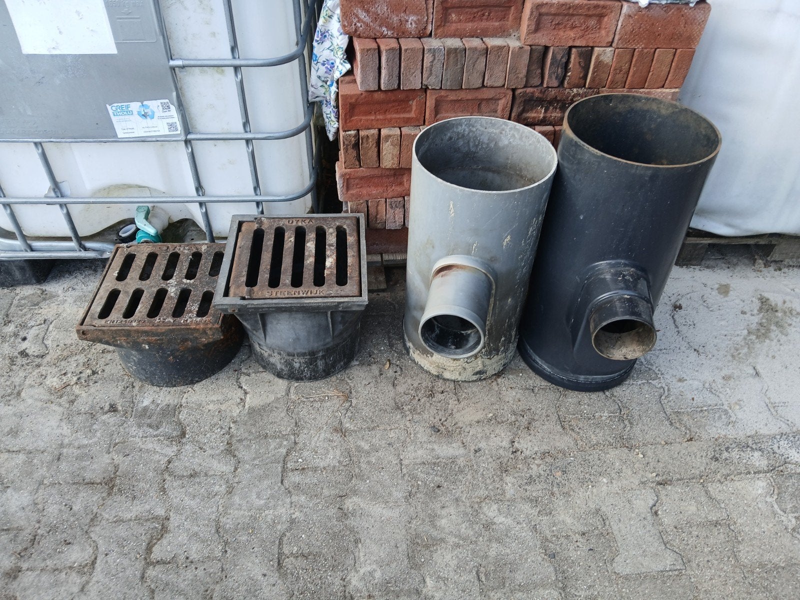 straatkolk, Ophalen, Afvoer, Pvc, Minder dan 2 meter