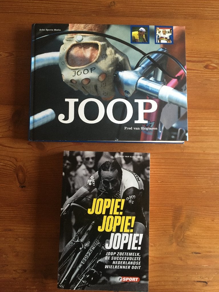 sportboeken- Joop Zoetemelk ( 2 stuks ) Wielrennen, Boeken, Ophalen of Verzenden, Nieuw, Lopen en Fietsen