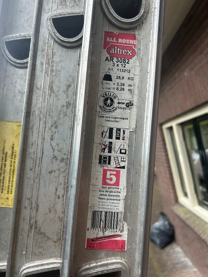 Te koop: Altrex AR 3082, Ophalen, Gebruikt