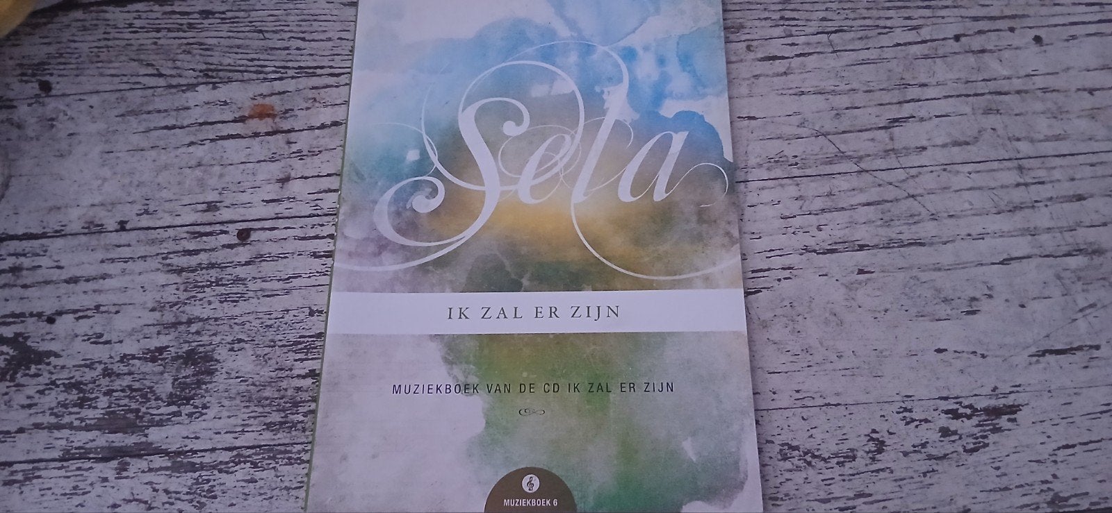 muziekboek  SELA:  ik zal er zijn - voor Orgel-Piano-Gitaar, Ophalen of Verzenden, Zo goed als nieuw, Artiest of Componist, Gitaar