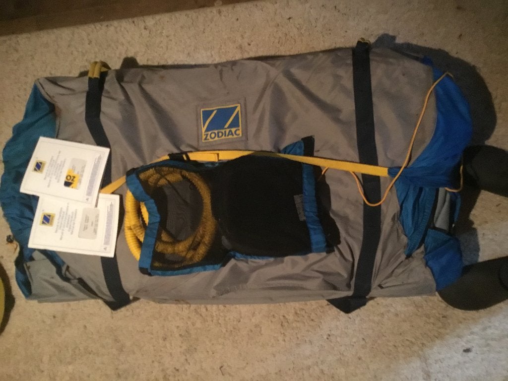 Zodiac cadet c240 + Minn Kota 65T electromotor, Watersport en Boten, Accessoires en Onderhoud, Ophalen, Zo goed als nieuw, Overige typen