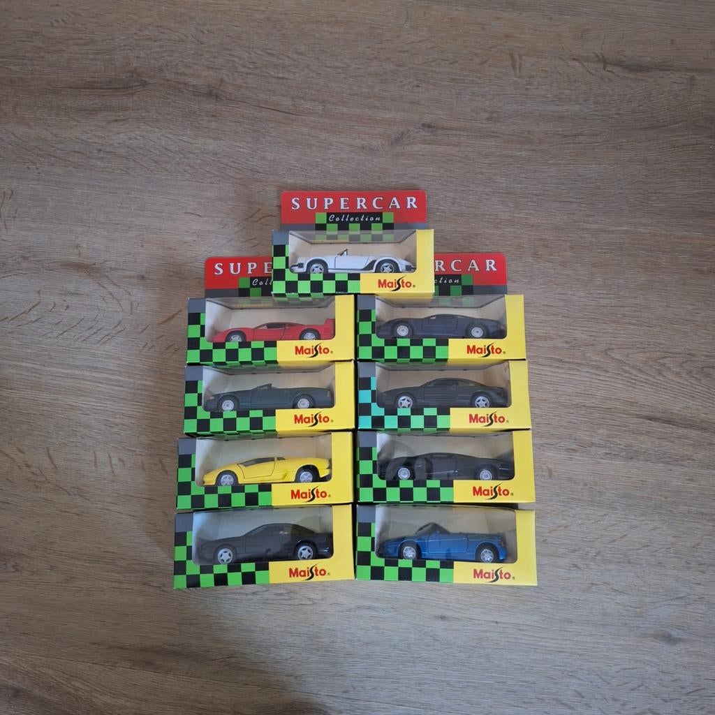 Maisto 9 model-auto's, Ophalen, Auto, Overige merken