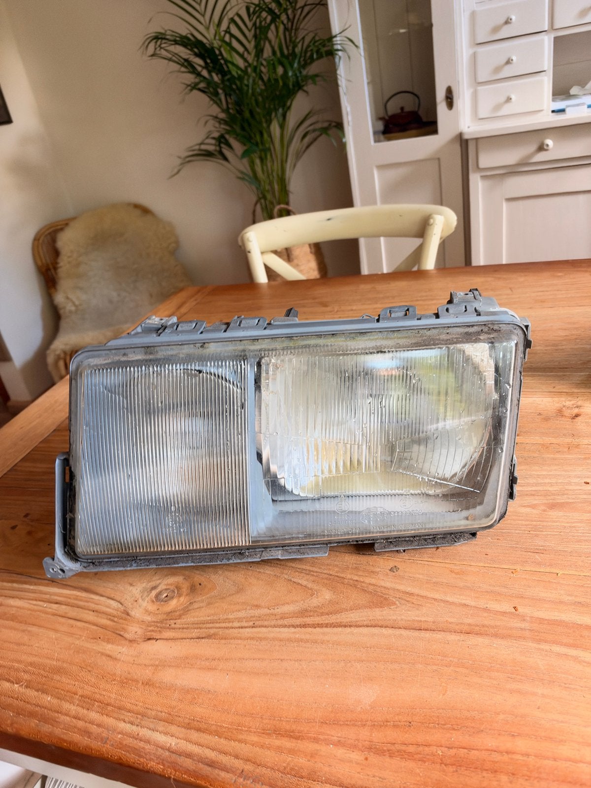 Mercedes 190e W201 koplamp links, Auto-onderdelen, Ophalen of Verzenden, Mercedes-Benz