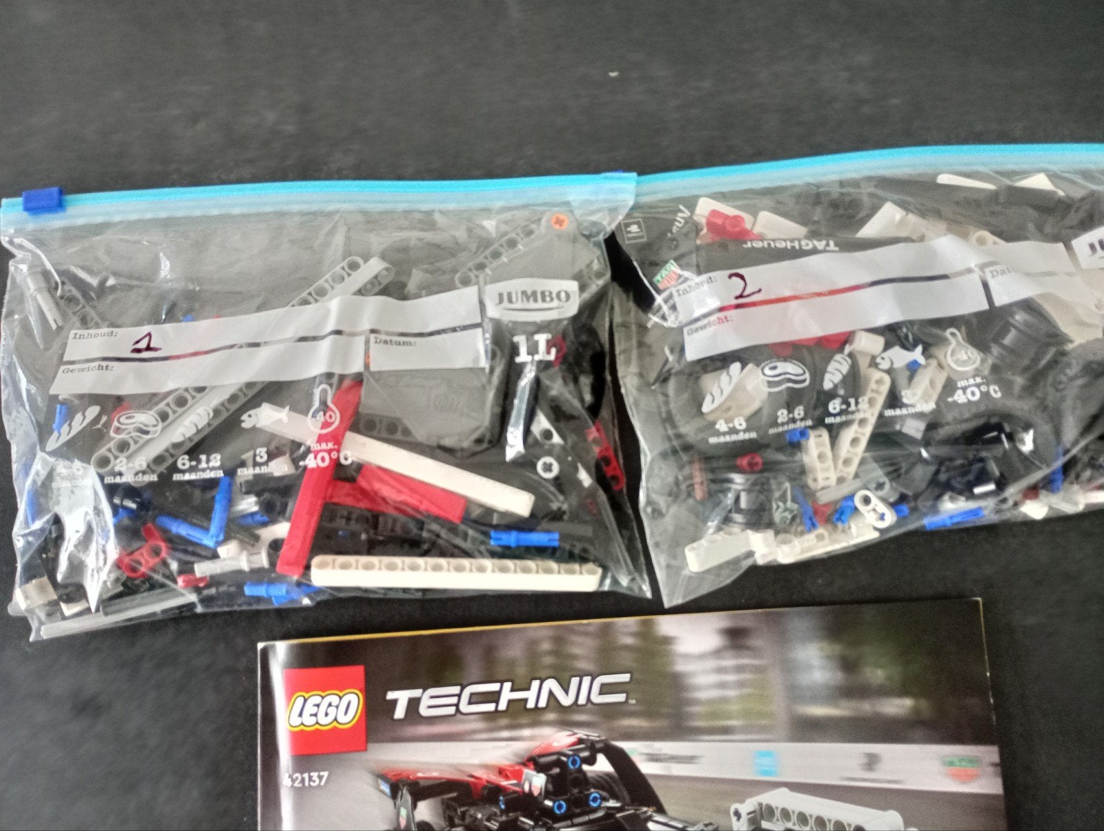 Lego Technic formula e porsche, Inclusief instructies, Lego, Ophalen of Verzenden, Zo goed als nieuw