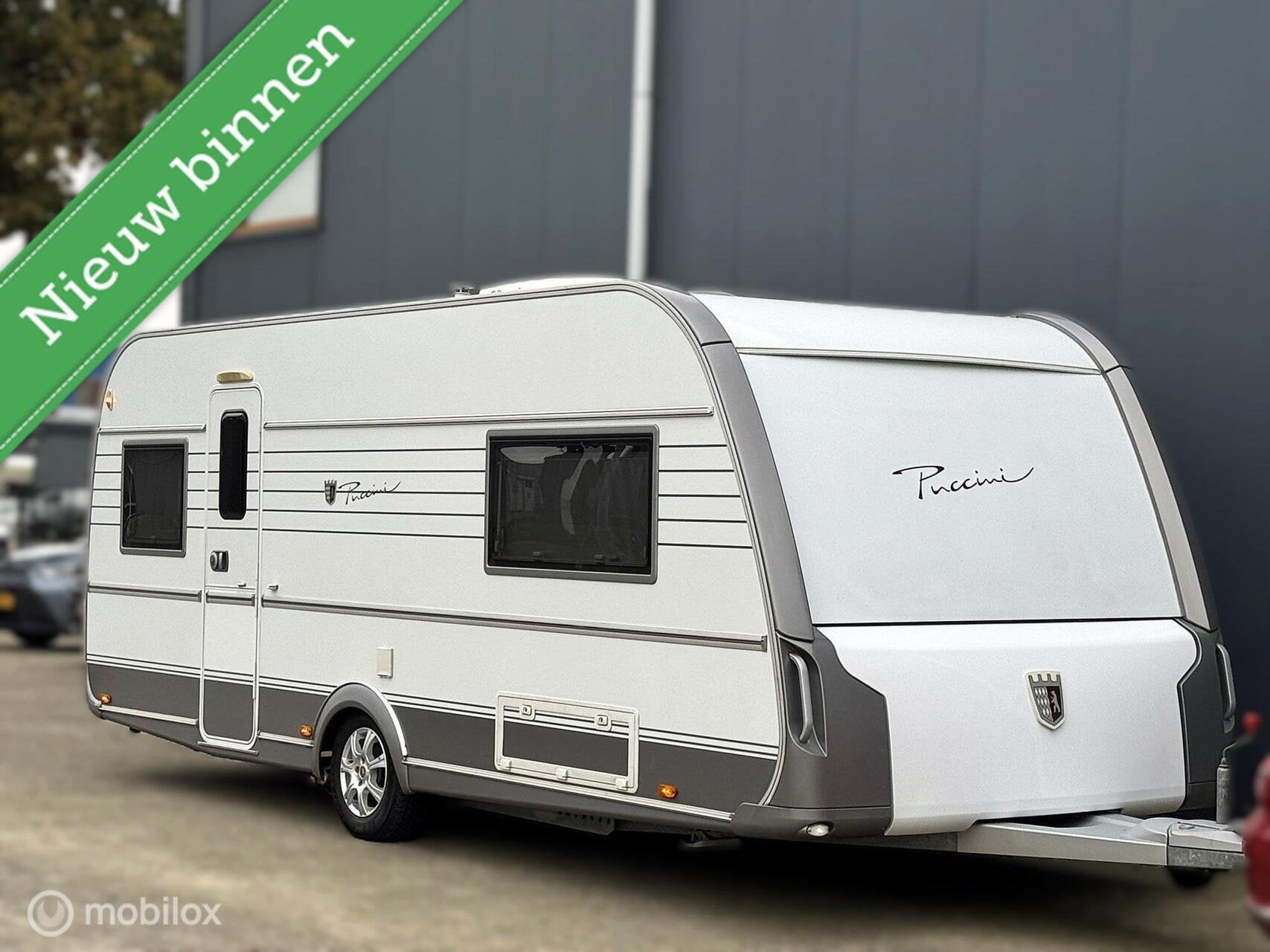 Tabbert Puccini 550E 250|Dak Airco|Mover|Lengtebedden|Bovag, 7 tot 8 meter, Bedrijf, Info@knaustabbert.de, Lichtmetalen velgen