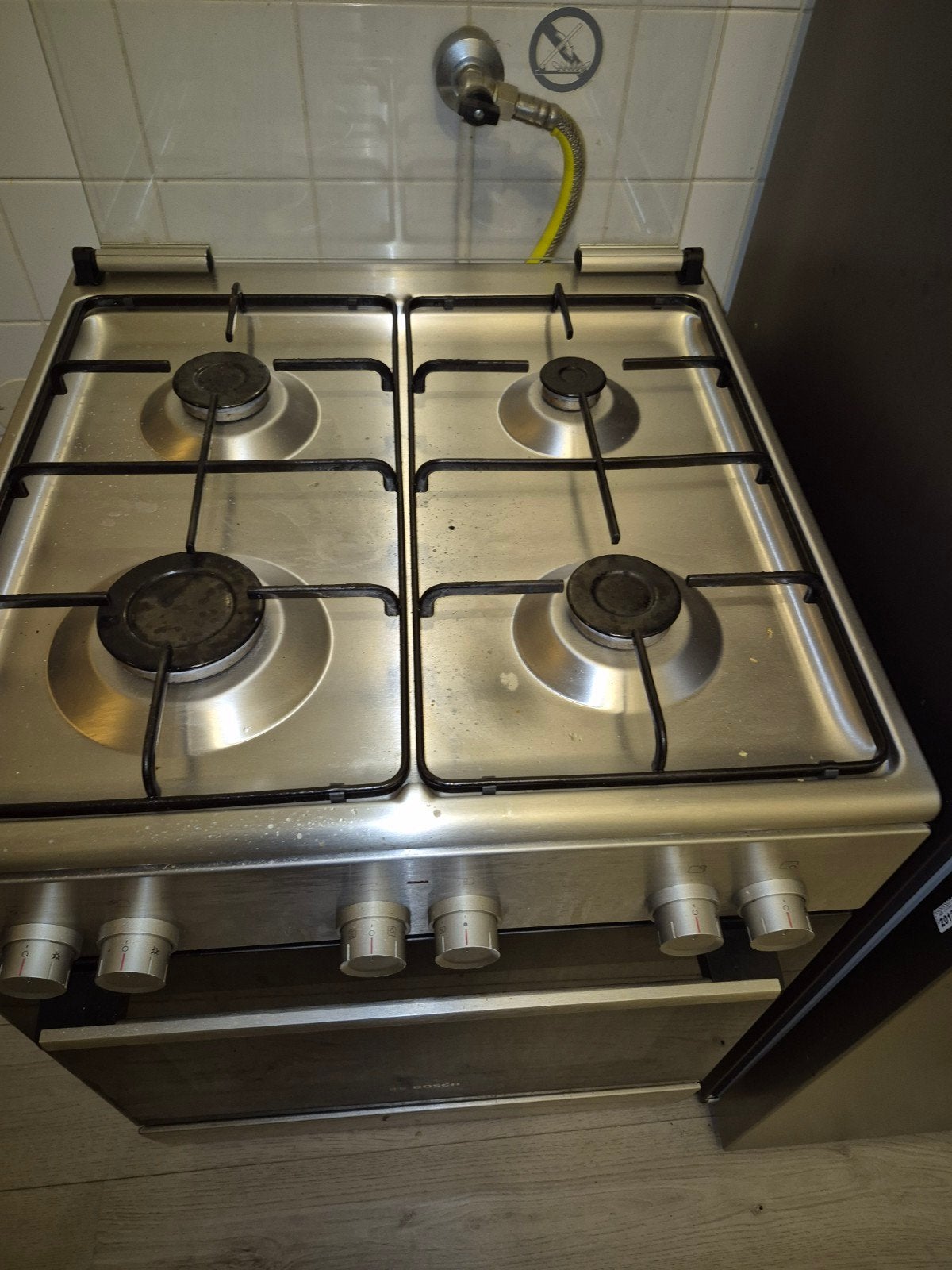 Bosch gasfornuis/oven met gasslang, Ophalen