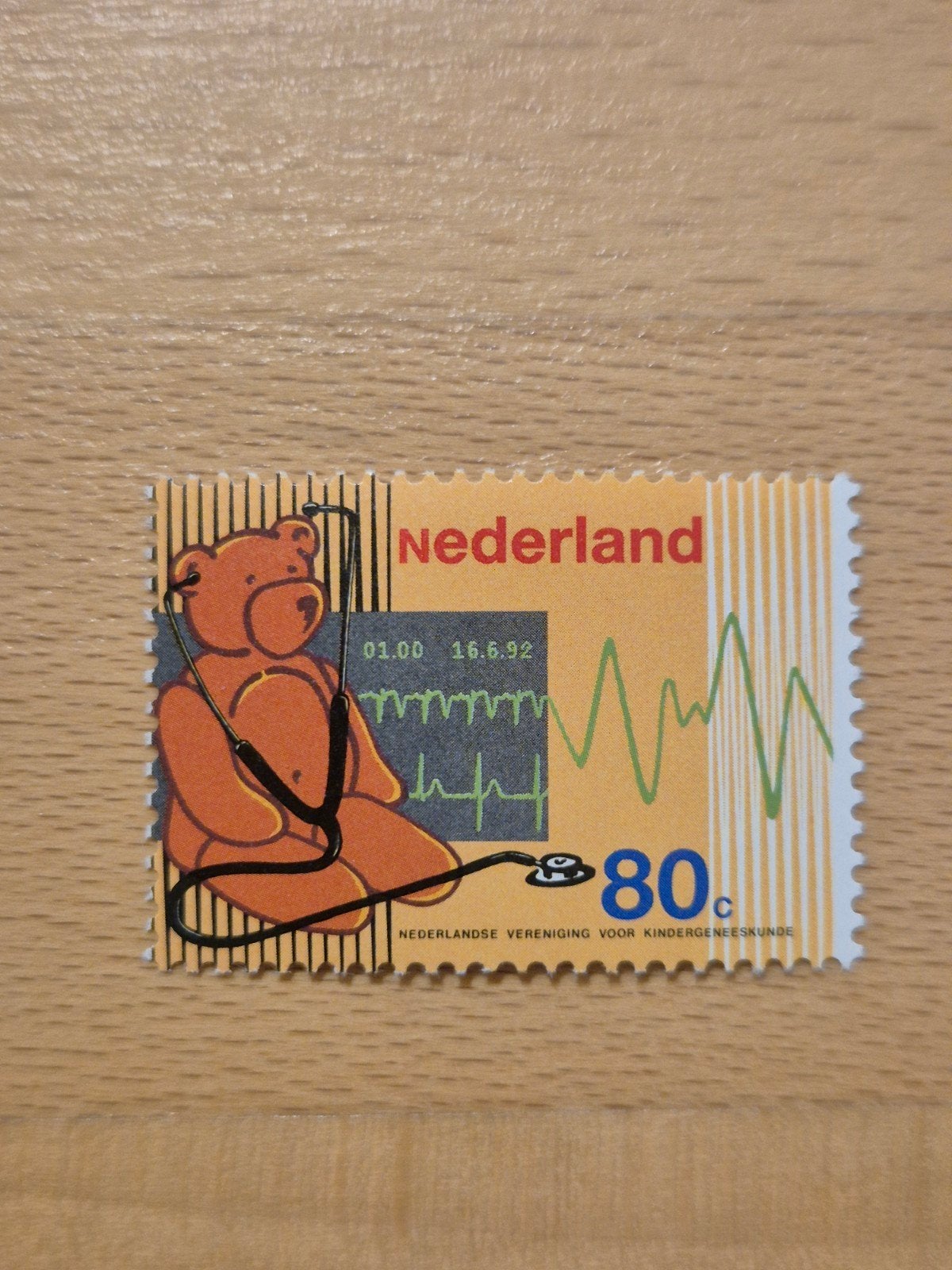 Nederland 1992 kindergeneeskunde, Ophalen of Verzenden, Na 1940, Postfris