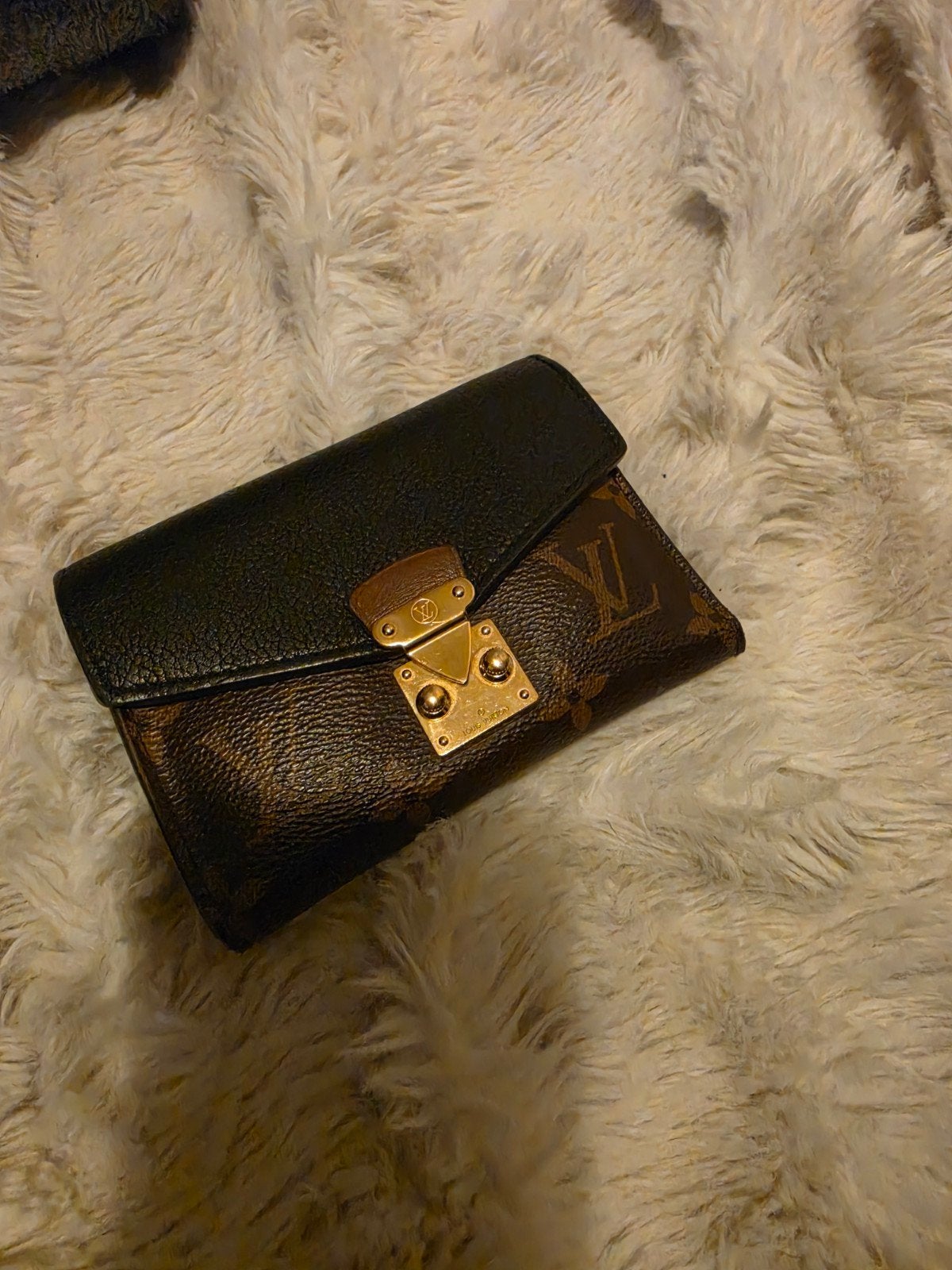 Louis Vuitton Portemonnee - Zwart/Monogram, Sieraden, Tassen en Uiterlijk, Overige merken, Leer, Zwart, Ophalen of Verzenden