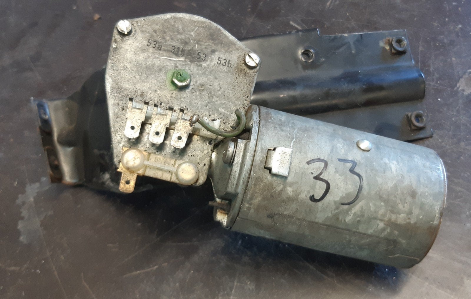 Ruitenwisser motor Daf 33, Ophalen of Verzenden, Gebruikt, Oldtimer onderdelen