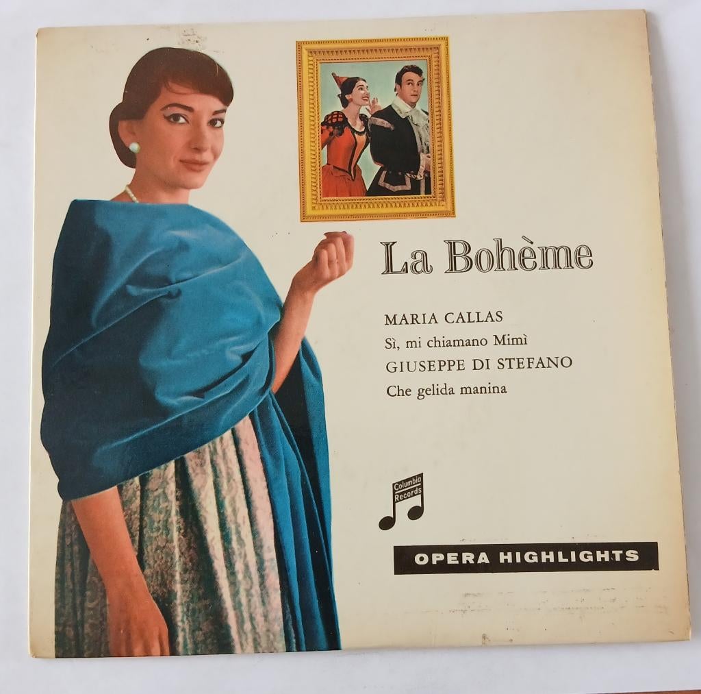 Maria Callas - La Bohème, Cd's en Dvd's, Vinyl Singles, Ophalen of Verzenden, Gebruikt, Klassiek, Single