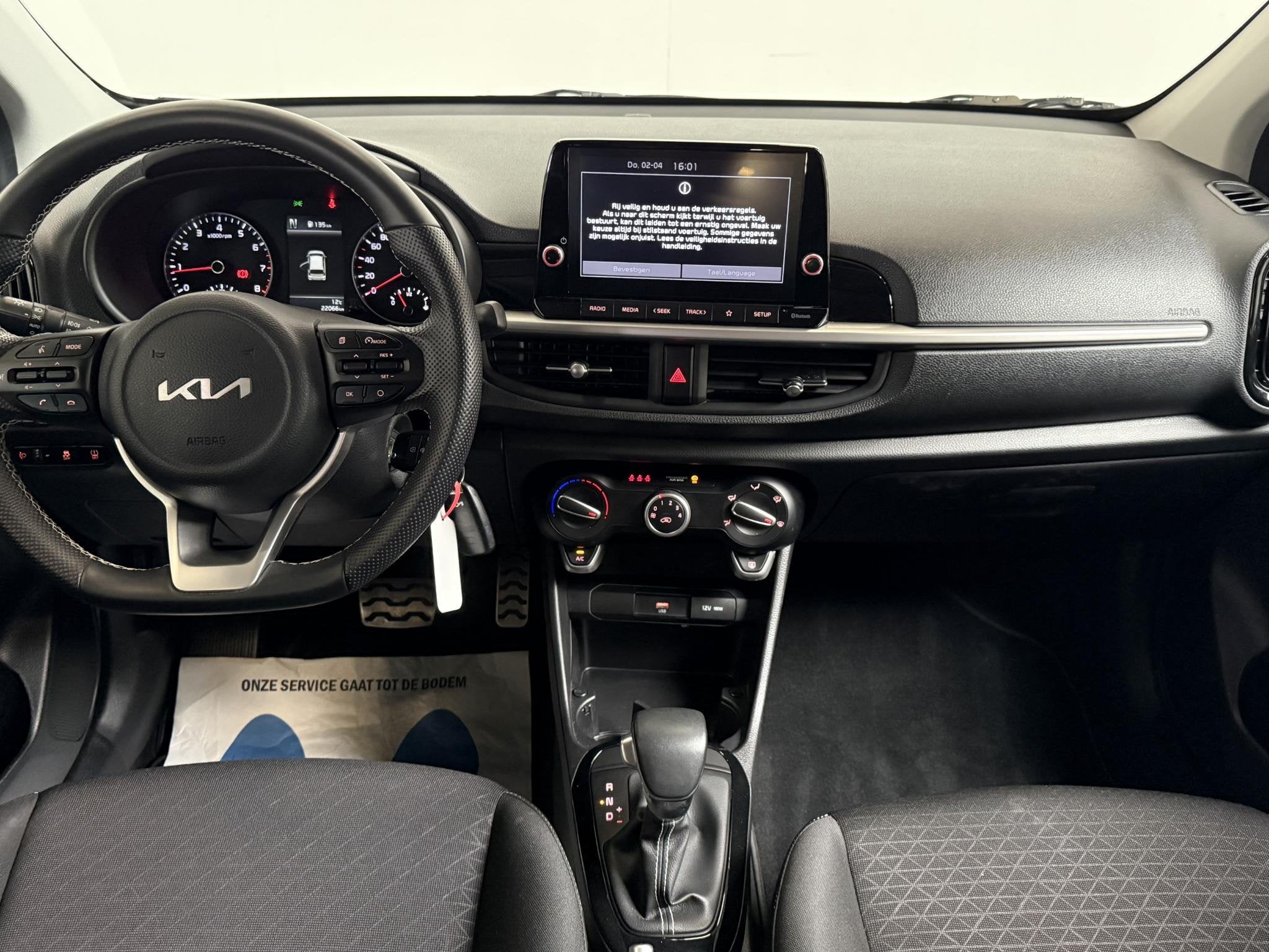 Kia Picanto 1.2 84pk GT-Line | AUTOMAAT | 4-CIL | CAMERA | C, Auto's, Kia, Dealer onderhouden, Gebruikt, 4 cilinders, Bedrijf