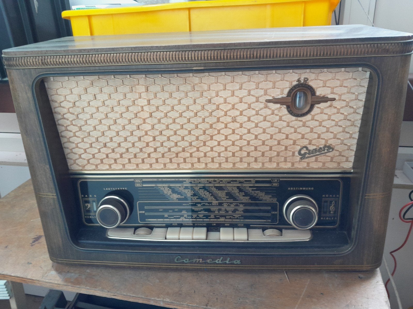 Graetz comedia 4R-416 buizenradio, Ophalen of Verzenden