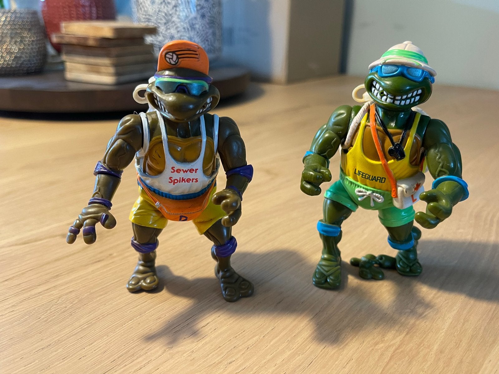 Vintage Teenage Mutant Ninja Turtles actiefiguren, Ophalen of Verzenden, Gebruikt