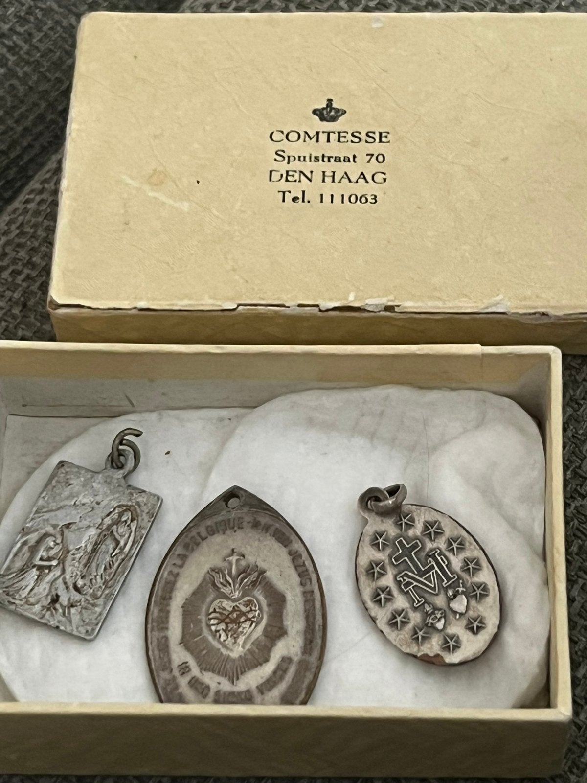 Antieke geloofspenningen, Ophalen of Verzenden, Overige materialen