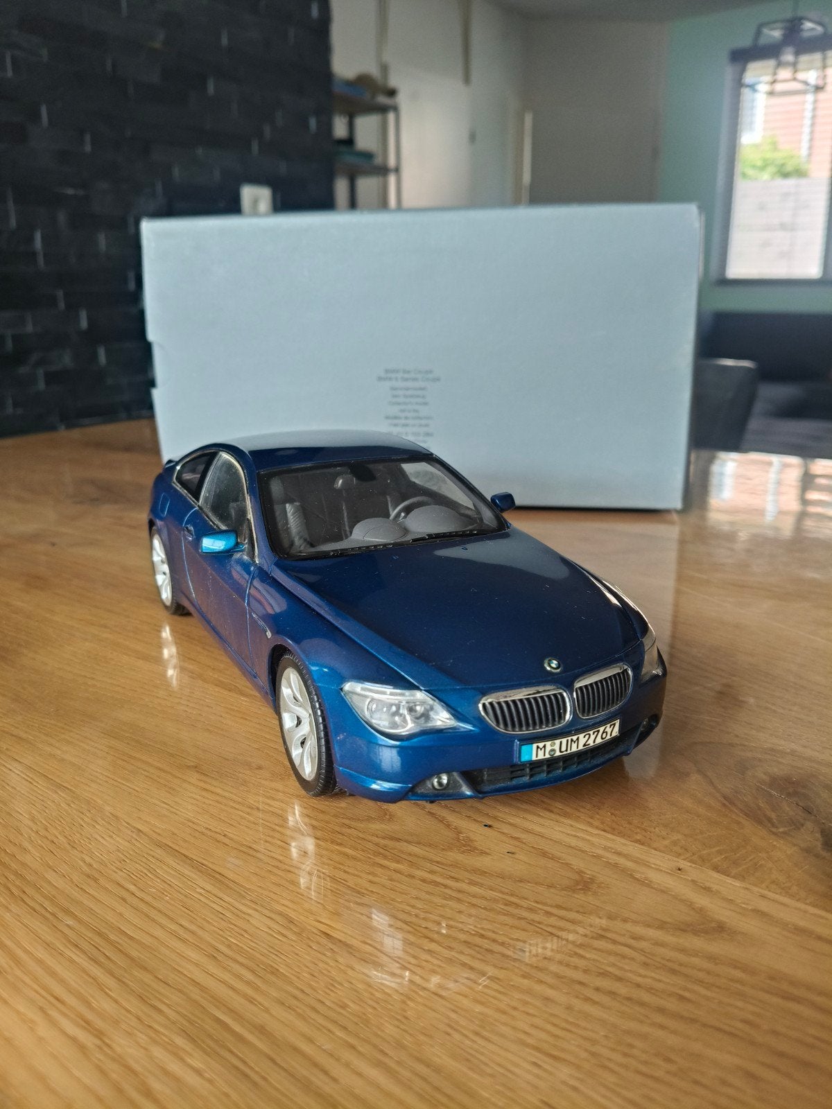 BMW 6 serie kyosho, Hobby en Vrije tijd, Modelauto's | 1:18, Ophalen of Verzenden, Zo goed als nieuw, Kyosho