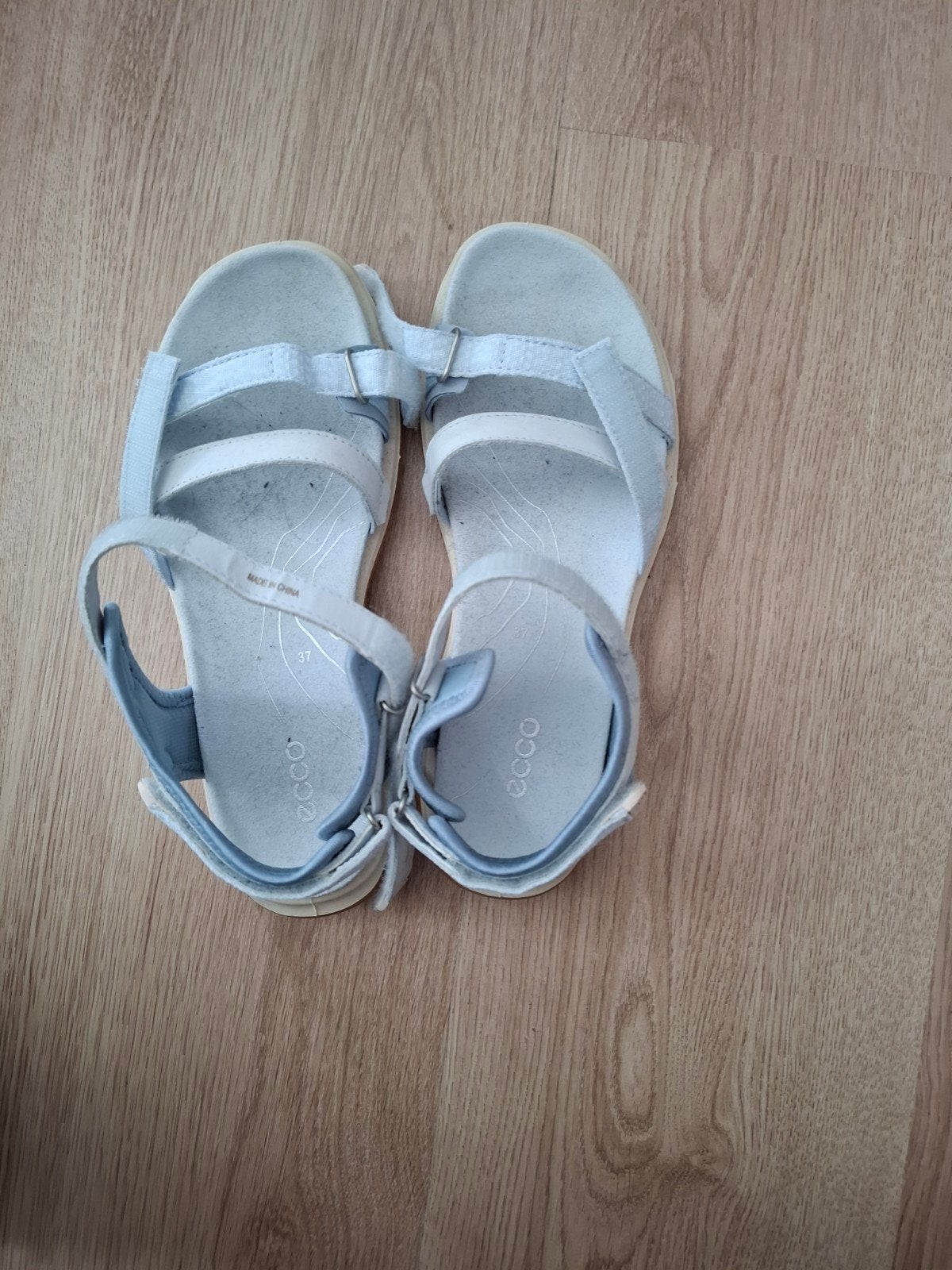 sandalen dames ecco maat 37, Ophalen, Zo goed als nieuw, Sandalen of Muiltjes