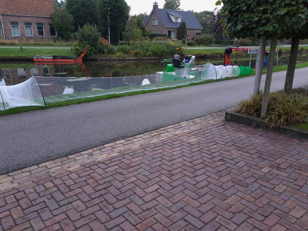 Nieuwe Professionele schietfuik 180 mazen opzet, Watersport en Boten, Ophalen of Verzenden, Nieuw, Net of Fuik