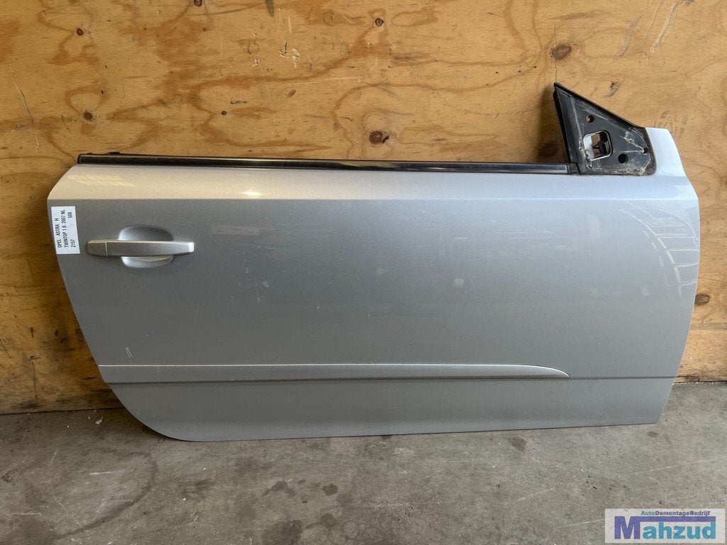 OPEL ASTRA H Twintop zilver Z157 rechts deur 2005-2010, Auto-onderdelen, Carrosserie en Plaatwerk, Deur, Opel, Gebruikt, Ophalen of Verzenden