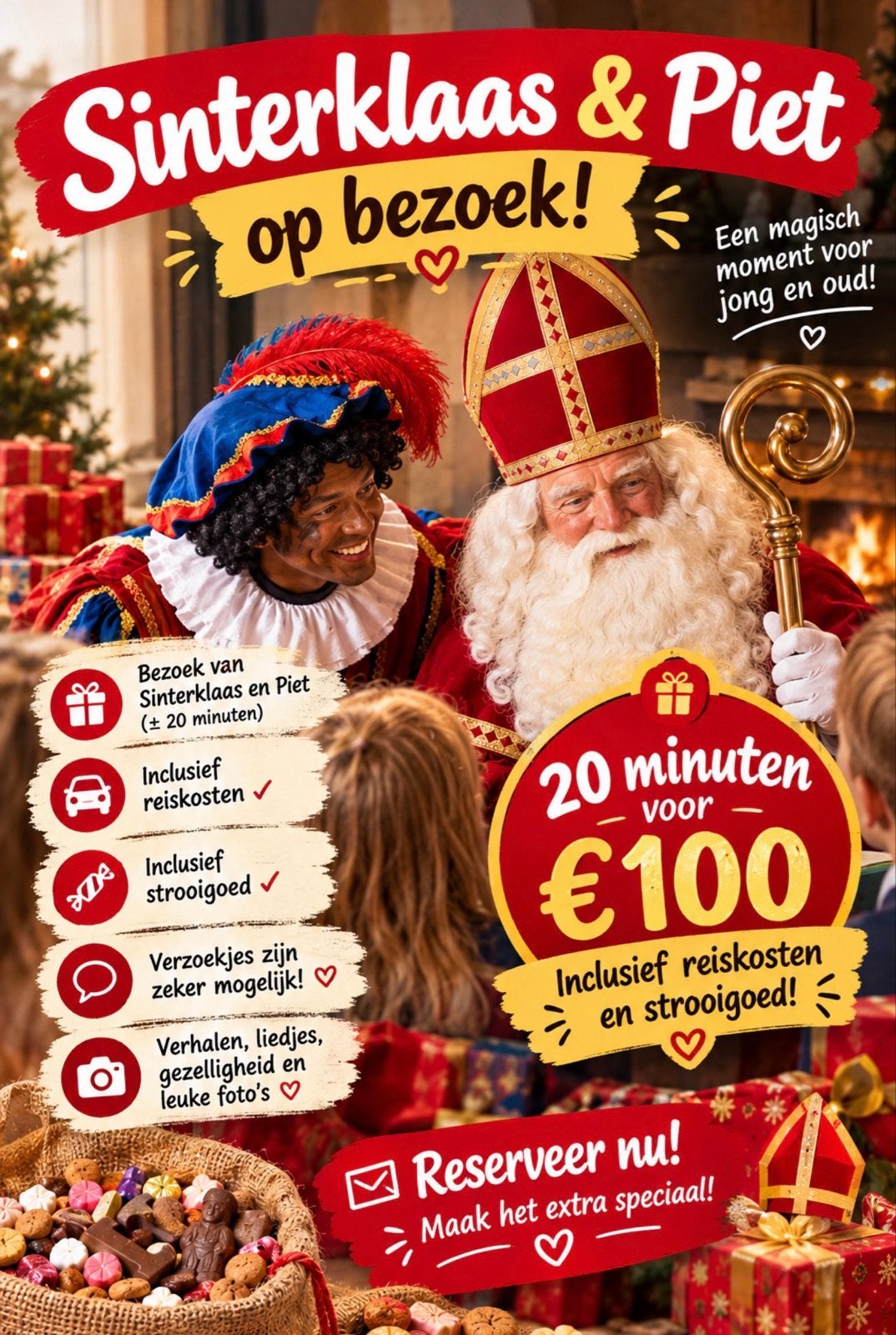 Sinterklaas op bezoek, Ophalen, Nieuw