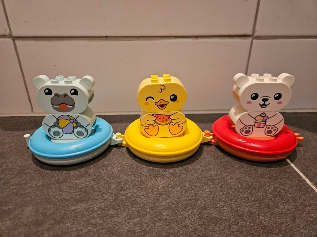 LEGO DUPLO Dieren in Zwembandjes - Badplezier, Ophalen of Verzenden, Zo goed als nieuw, Overige merken