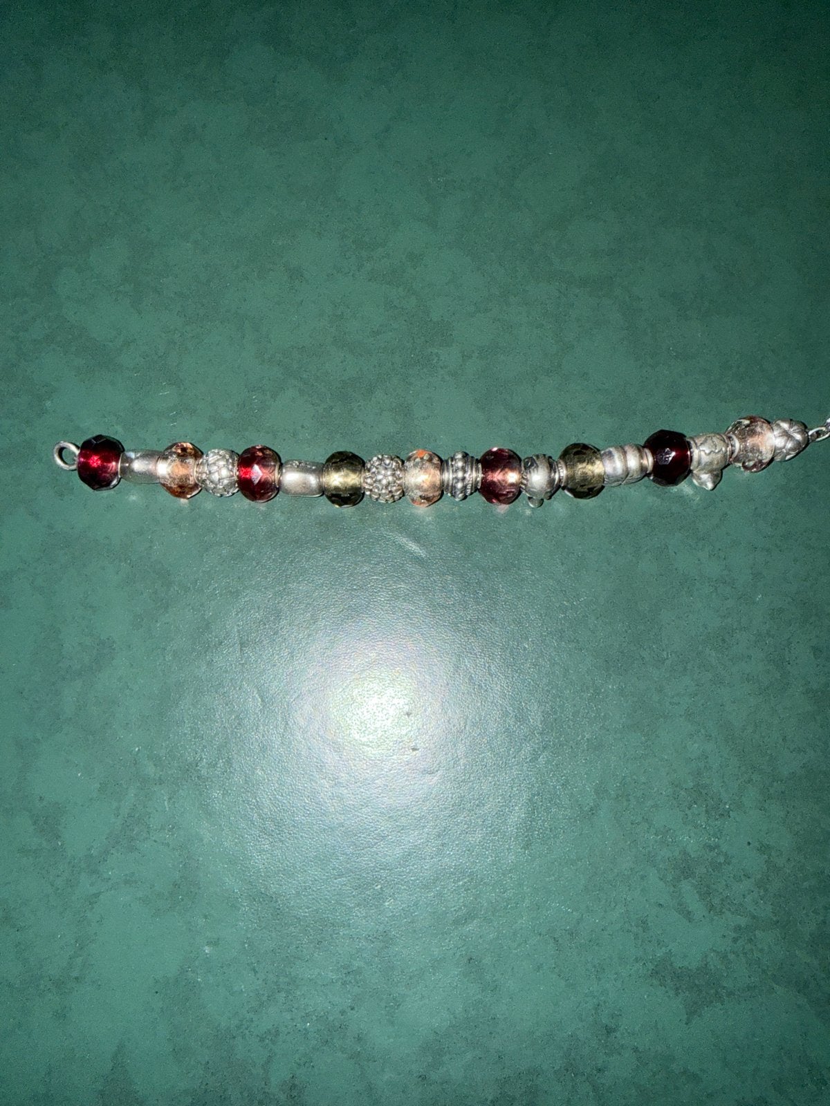 Trollbeads armband met glaskralen, bedels ook deels pandora, Sieraden, Tassen en Uiterlijk, Armbanden, Ophalen of Verzenden, Zo goed als nieuw