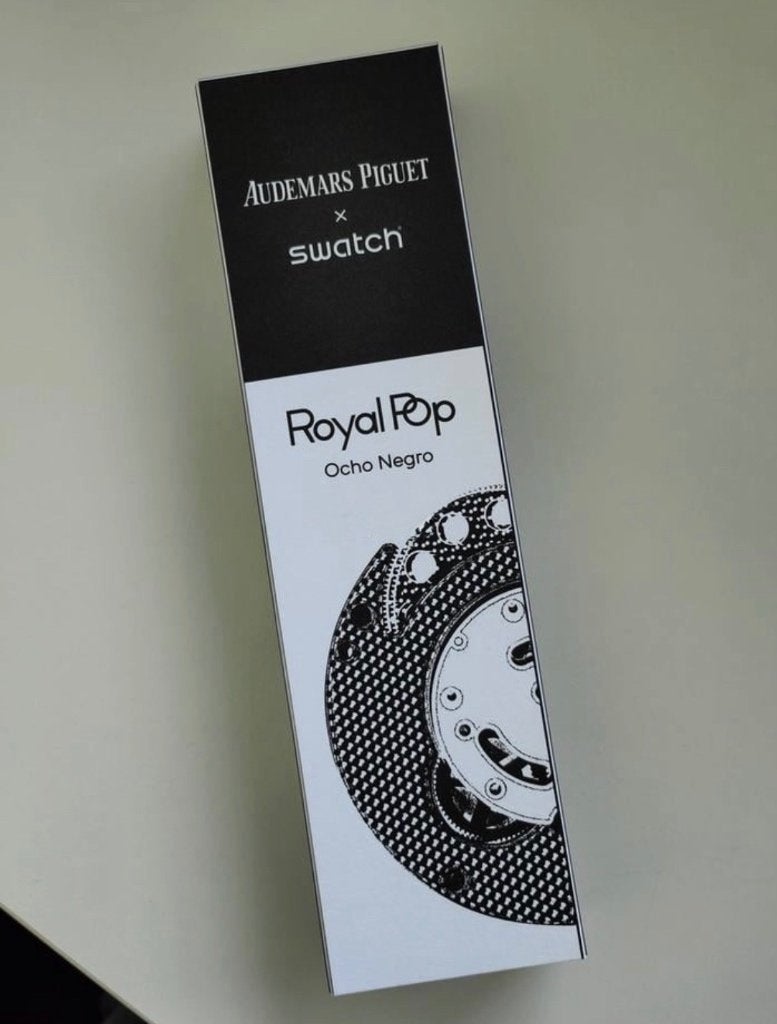 AP x SWATCH Royal Pop 2 kleuren beschikbaar, Overige materialen, Zakhorloge, Swatch, Nieuw