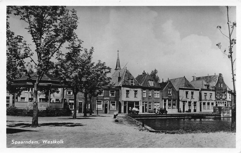 702-118-021 Spaarndam Westkolk, Verzenden, Voor 1920, Noord-Holland