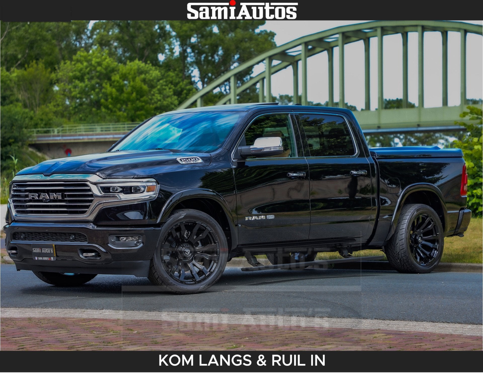 Dodge Ram LONGHORN BRUIN LEDER 5,7L V8 HEMI | VIRTUAL | HEAD, Automaat, Gebruikt, 5654 cc, Met garantie (alle)
