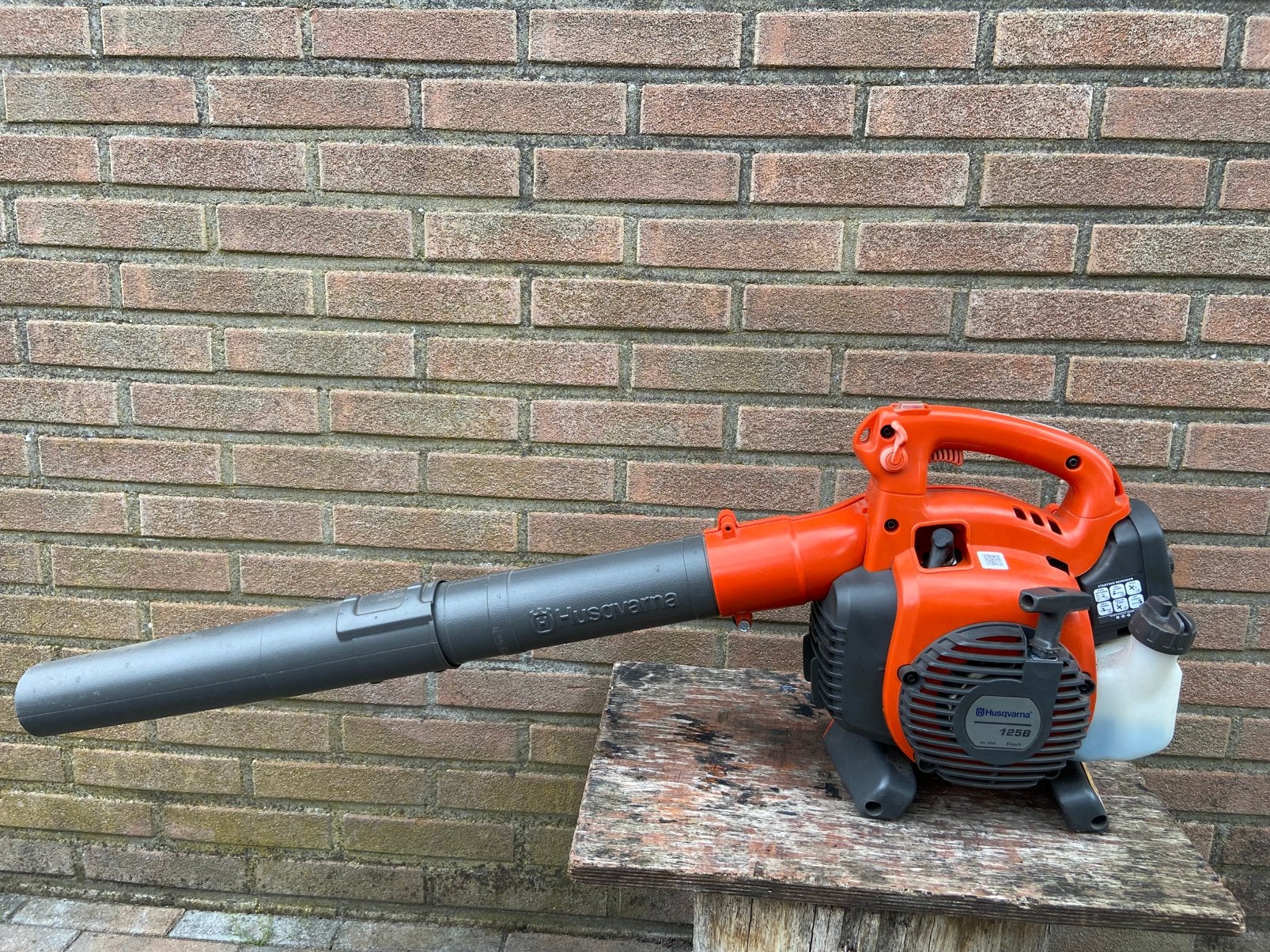 Husqvarna 125 B Bladblazer, Tuin en Terras, Ophalen, Zo goed als nieuw