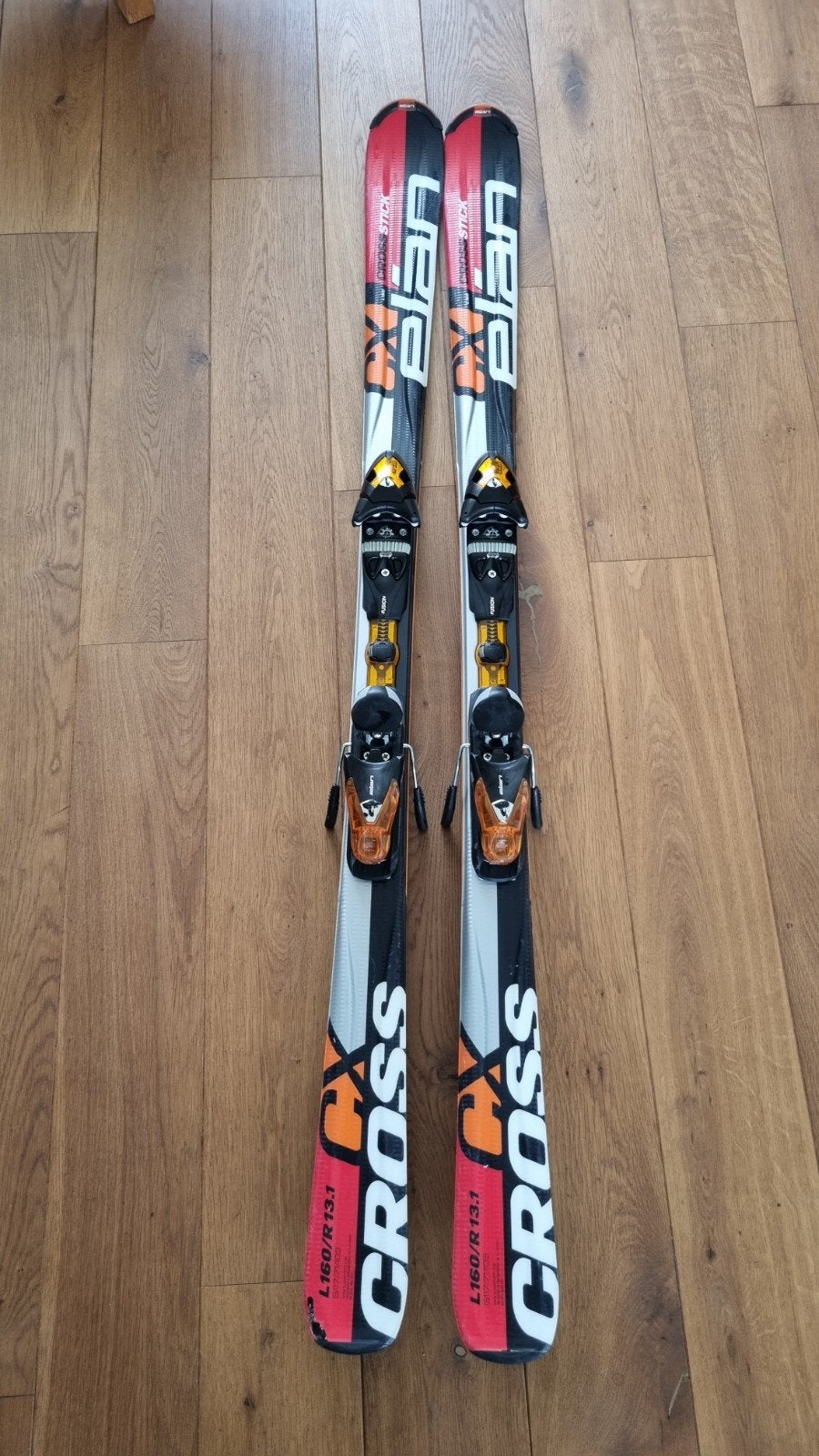 Elan Cross CX Ski's 160 cm met Fusion bindingen, Ophalen, 160 tot 180 cm, Gebruikt, Skiën