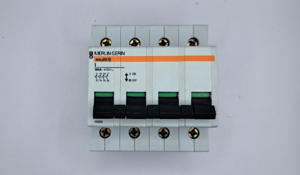 Merlin Gerin Groepenkast Hoofdschakelaar I 100A 4P 415V, Gebruikt, Onbekend, Ophalen of Verzenden, Onbekend