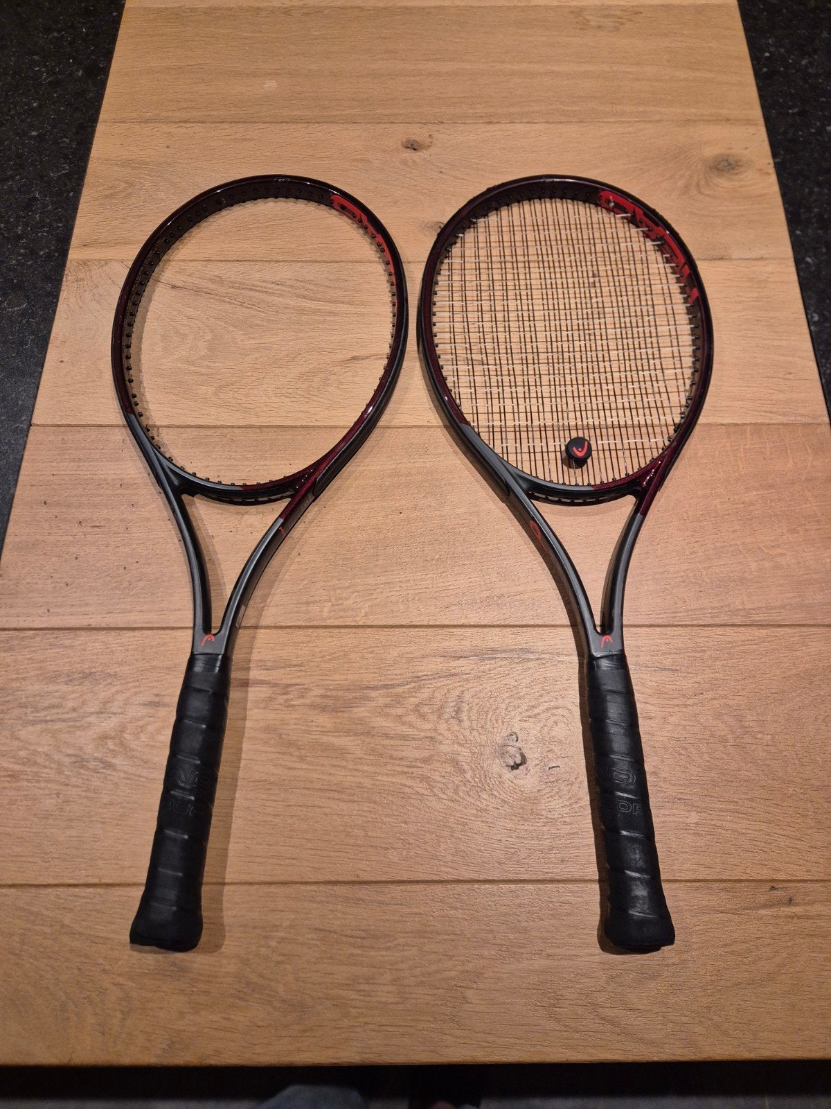 2x HEAD Prestige MP 2021 (Grip 4) + HEAD Tas Team 6R Combi, Ophalen of Verzenden, Racket, Head
