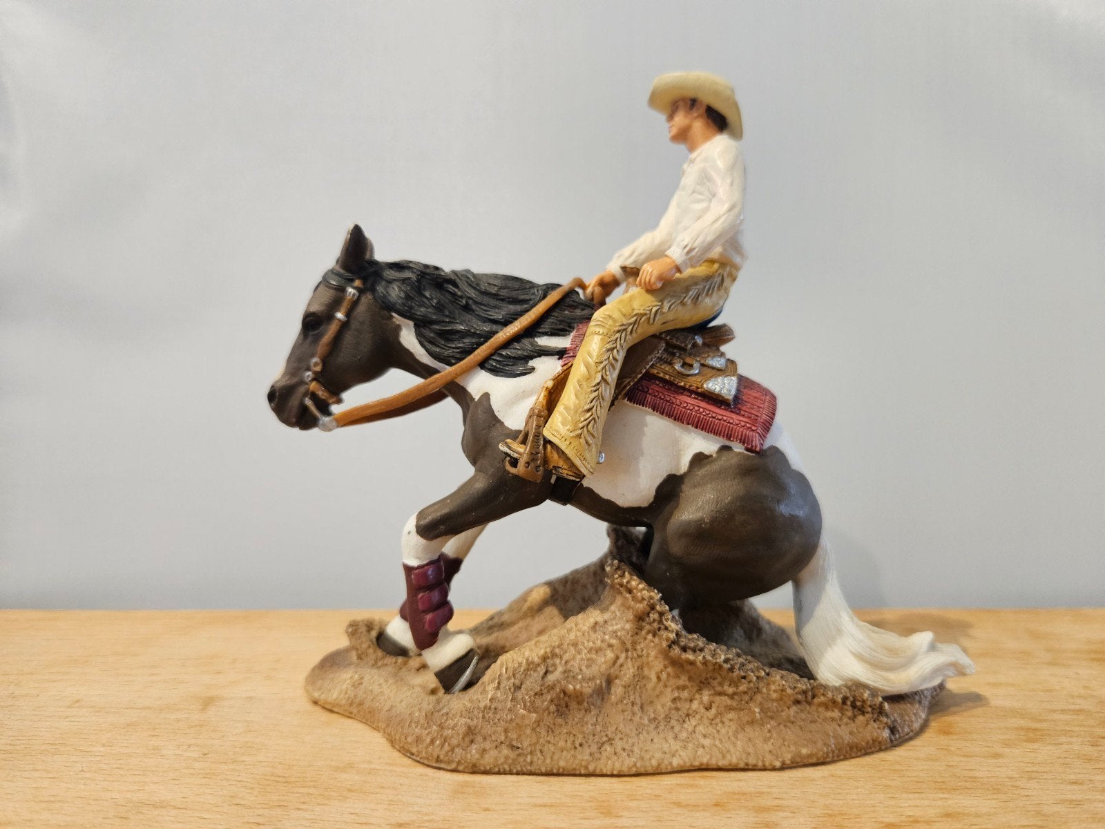 Schleich 42036 Westernset, Ophalen of Verzenden, Zo goed als nieuw, Paard, Beeldje of Figuurtje