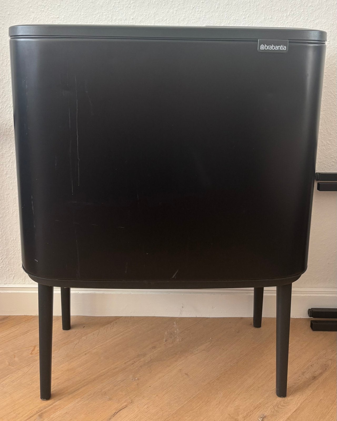 Brabantia afvalbak met 3 vakken, Ophalen, Gebruikt, 40 liter of meer, Metaal
