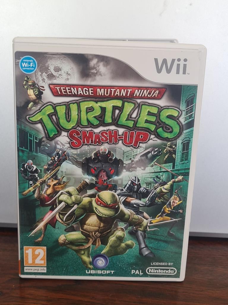 Teenage Mutant Ninja Turtles Smash-Up Wii, Vechten, Ophalen of Verzenden, Zo goed als nieuw, 3 spelers of meer