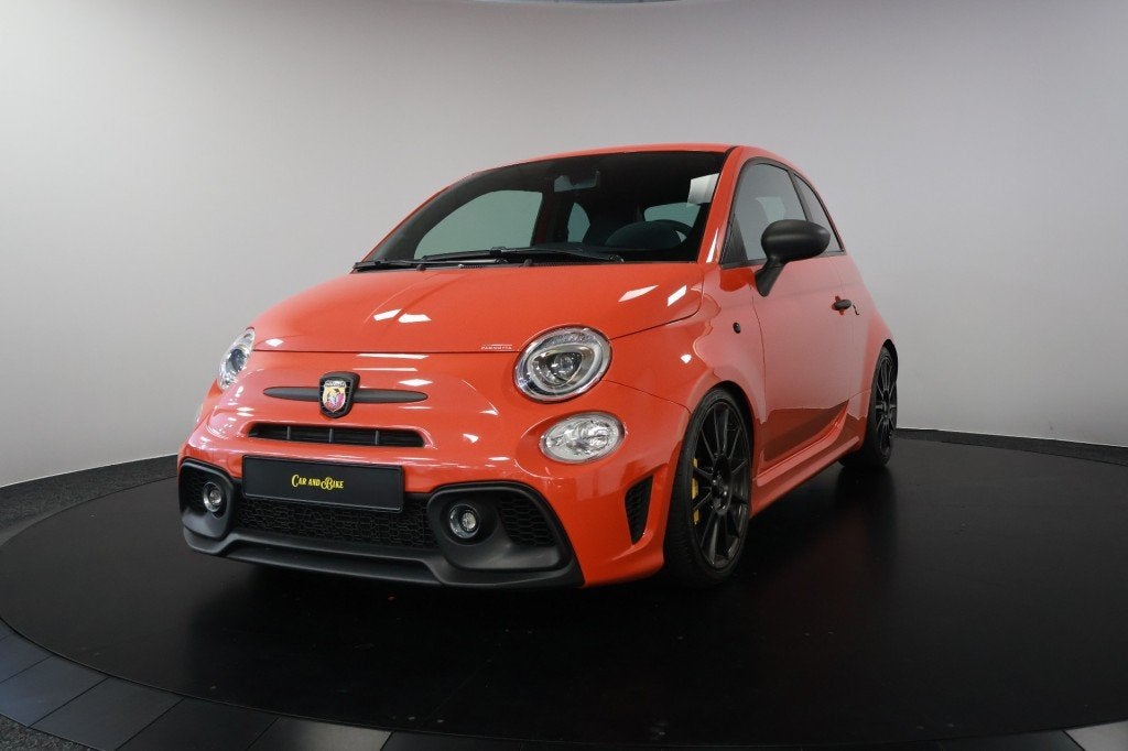 Abarth 695 695 Competizione 180pk  Carbon schaalstoelen, Auto's, Gebruikt, Overige kleuren, Bedrijf, Handgeschakeld