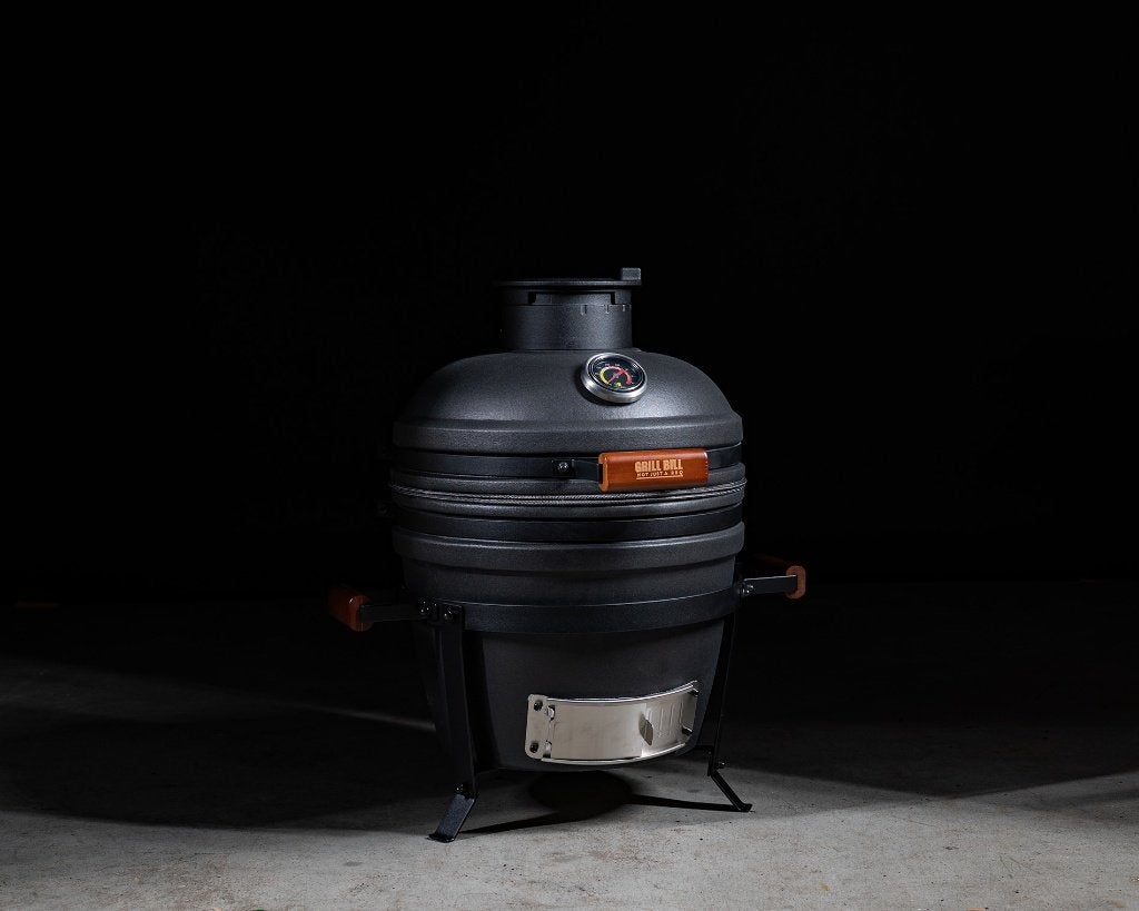 Actie! Medium 16 inch Kamado BBQ - Grill Bill Pro III, Ophalen of Verzenden, Nieuw, Grill Bill, Met accessoires