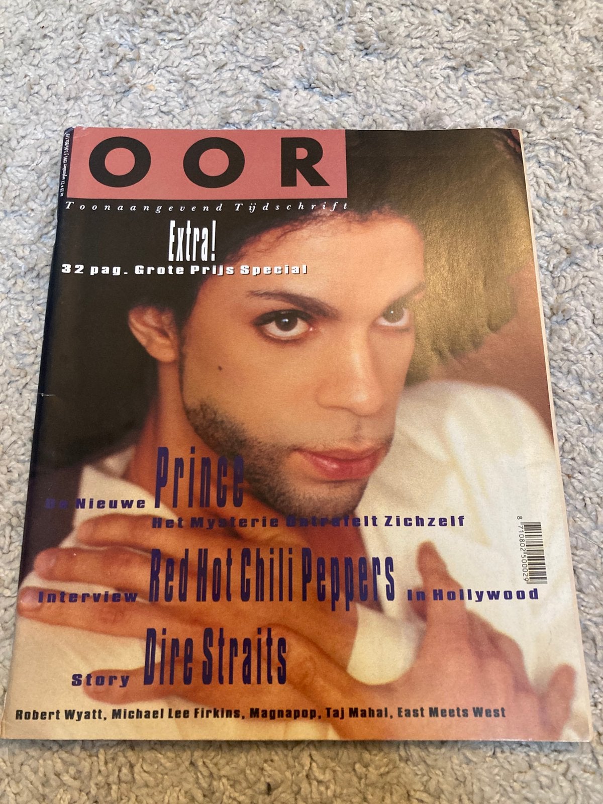 OOR Magazine 1991 PRINCE Dire Straits RED HOT CHILI PEPPERS, Ophalen of Verzenden, Zo goed als nieuw, Muziek, Film of Tv