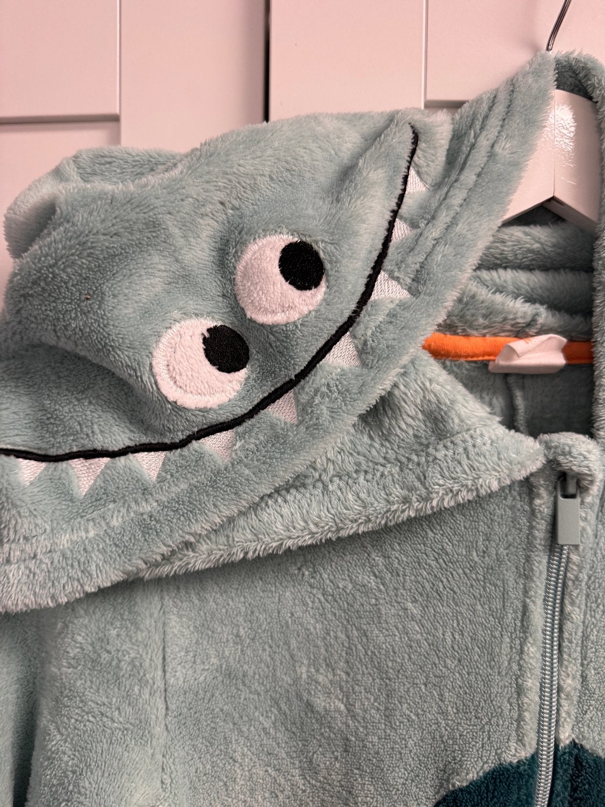 Hema Onesie Dino Maat 122/128, Ophalen of Verzenden, Gebruikt, Maat 128