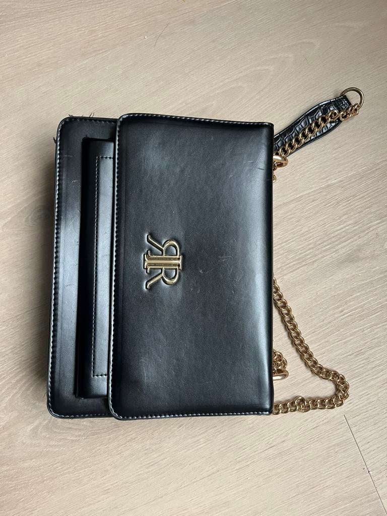River Island handtas, Sieraden, Tassen en Uiterlijk, Tassen | Damestassen, Ophalen of Verzenden, Nieuw, Zwart, Handtas