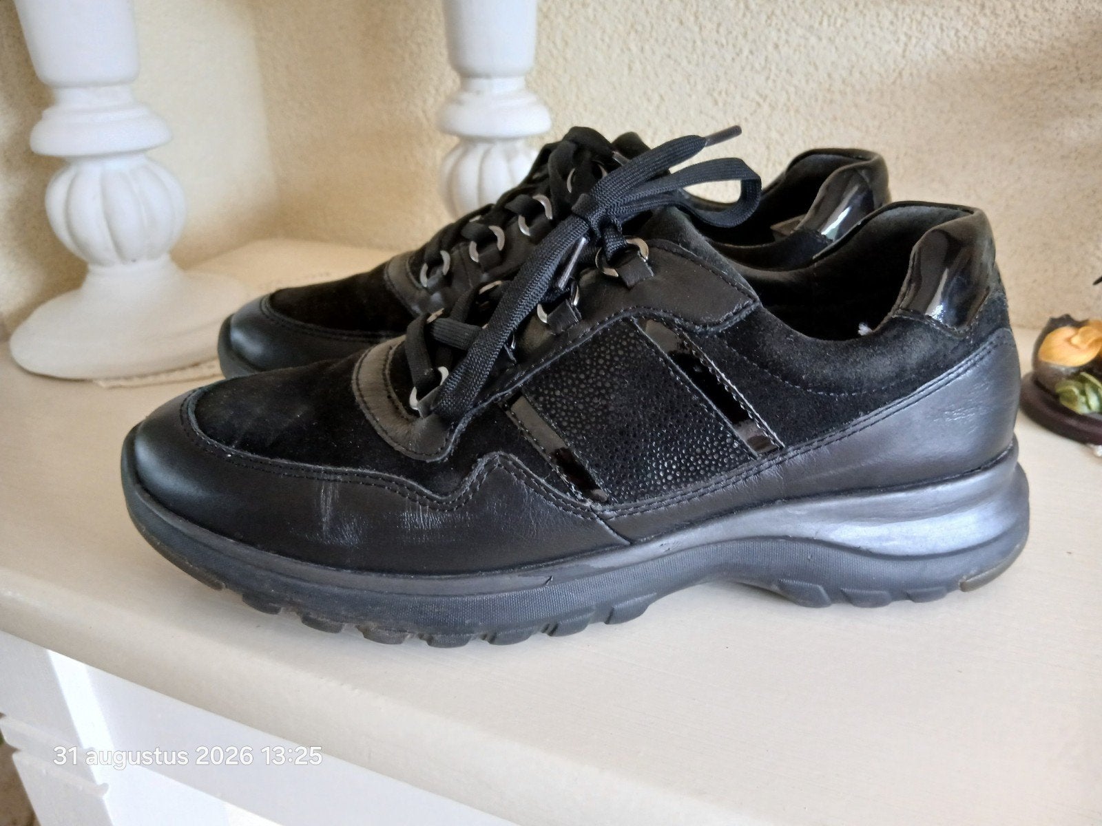 Gabor maat 5 /38  wijdte G, Schoenen met lage hakken, Zwart, Gabor, Ophalen of Verzenden